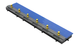 Brick Builders Road System Bikelane Straight
