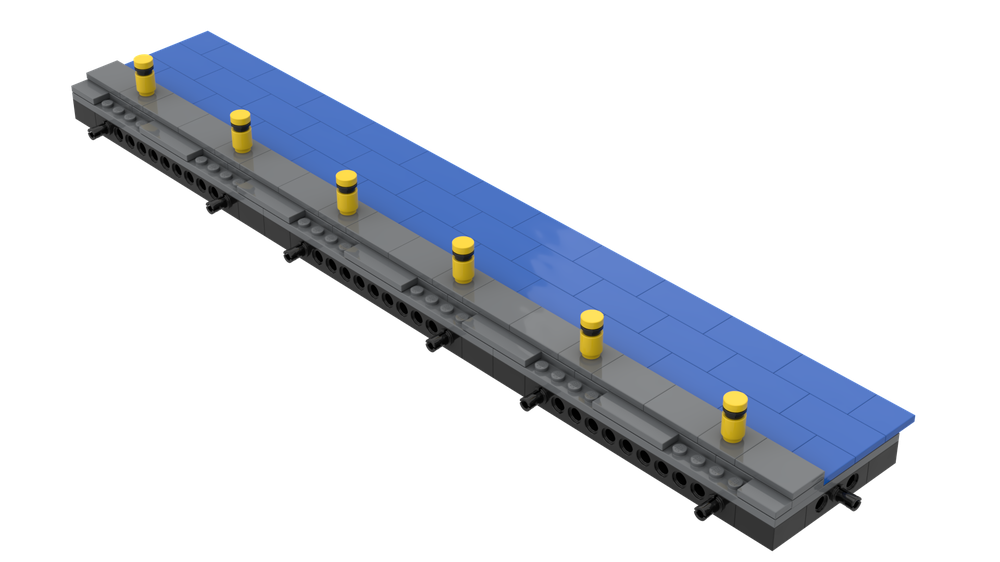 Lego Brick Builders Road System Bikelane Straight