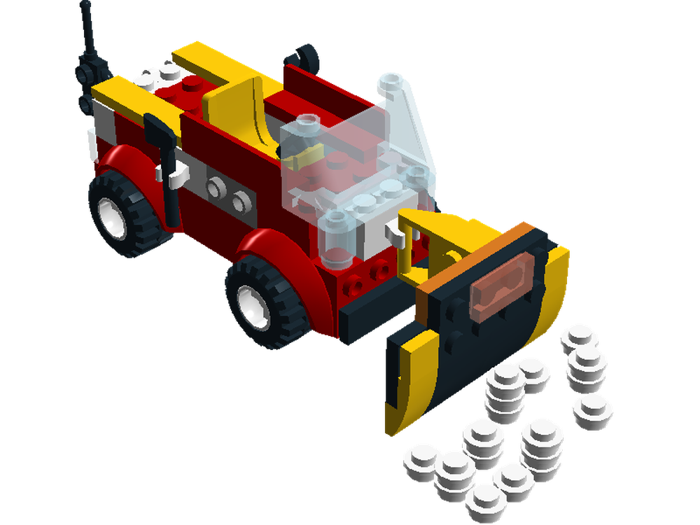 Lego Snow cleaner
