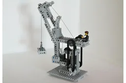 Functional Tensegrity Crane
