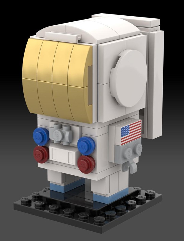 Lego Apollo A7L Lunar Spacesuit