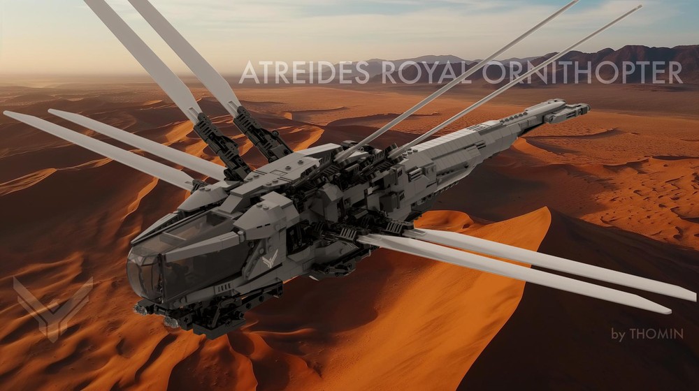 Lego Improved Dune Atreides Royal Ornithopter