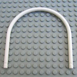 Scala, Curtain Rod Curved / White