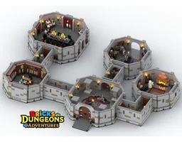 LEGO Castle Dungeon Sets 1-9 Instructions (PDF), Bricks Dungeons and Adventures