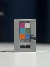 Gray Vending Machine