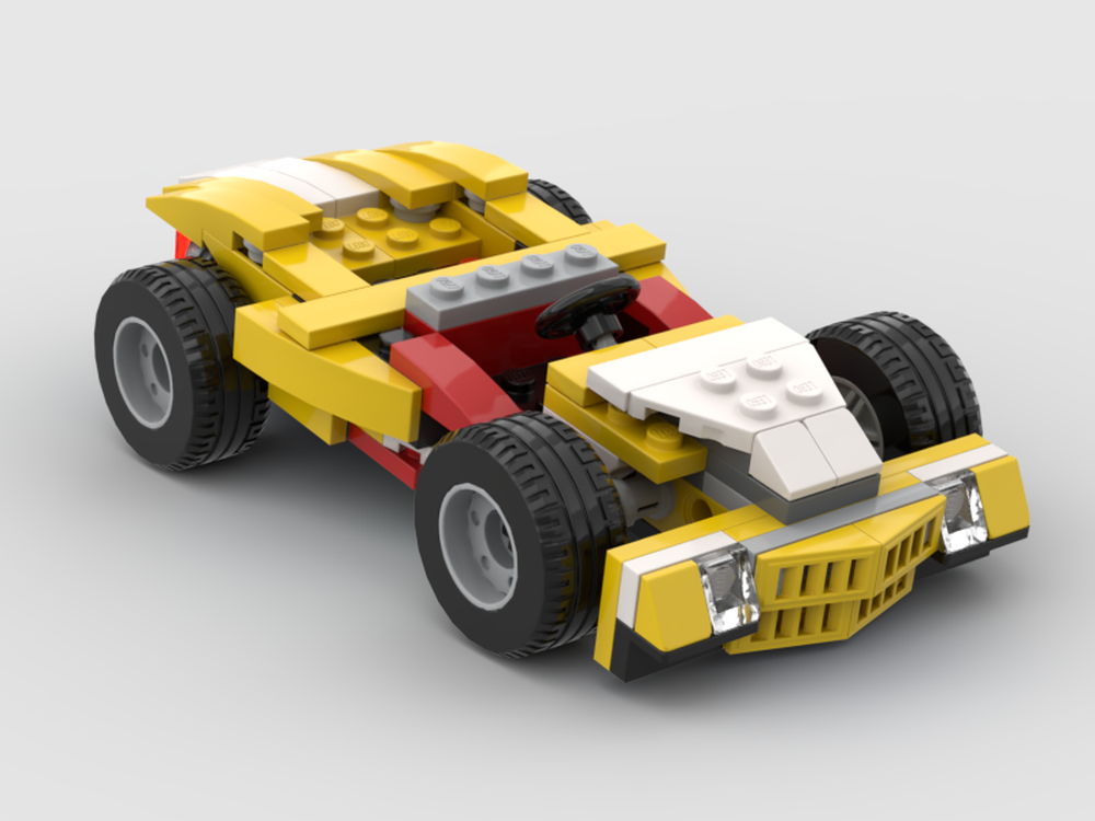 Lego 31002 Postapo Speedster