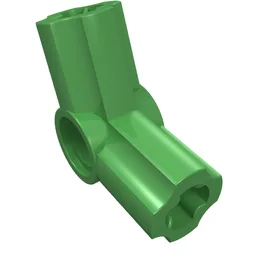 Technic Axle and Pin Connector Angled #5 - 112.5° / Bright Green