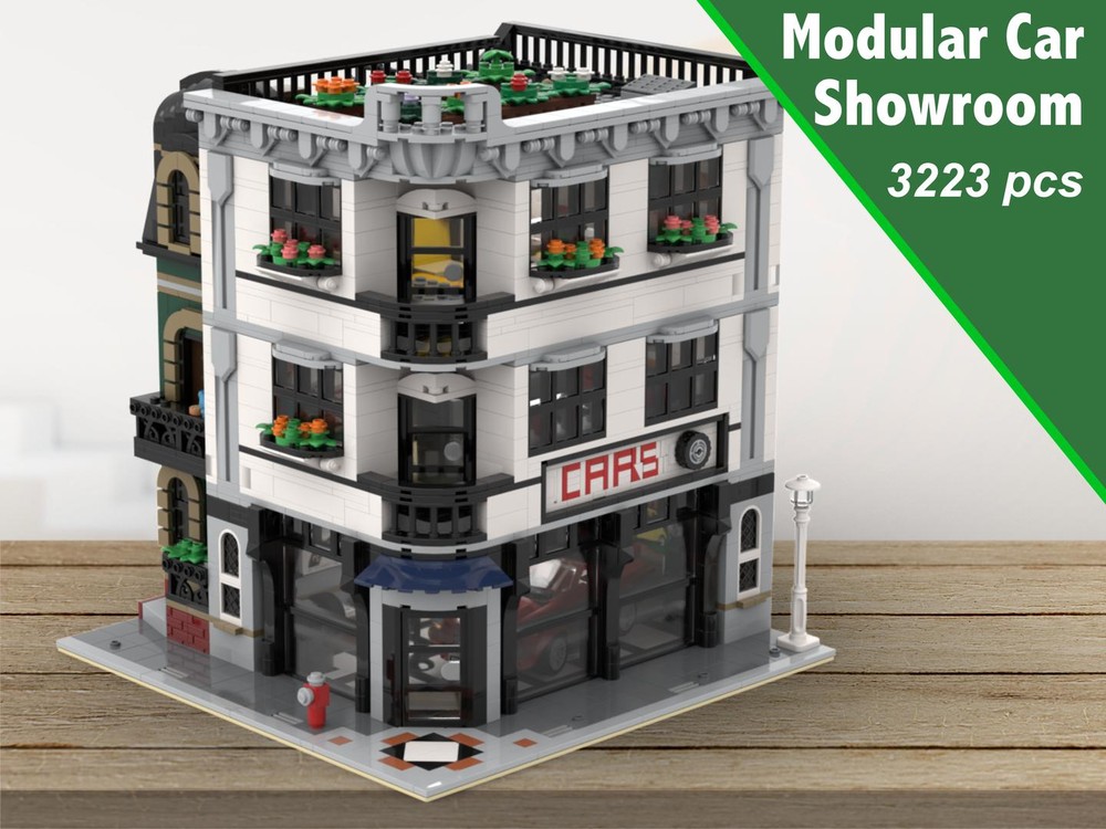 Lego Modular Car Showroom