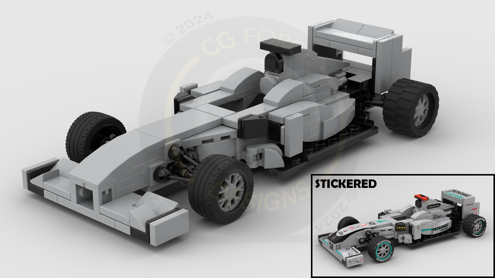 Lego F1 Mercedes W01