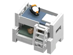 Twin over Double Bunk-bed