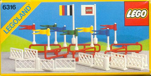 Lego Flags and Fences