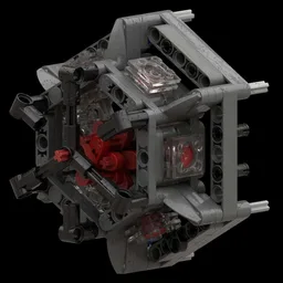 six cylinder radial piston engine