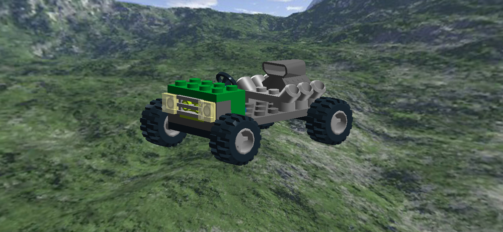Lego ATV hot rod