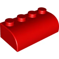 Brick Soft Curved 2 x 4