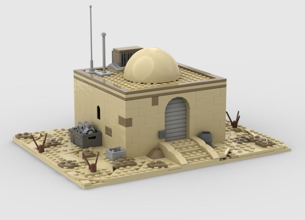 Lego Tatooine House 5 updated