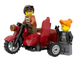 Motorcycle with sidecar