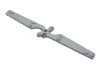 Lego Propeller 2 Blade 4 x 22 / Light Bluish Gray