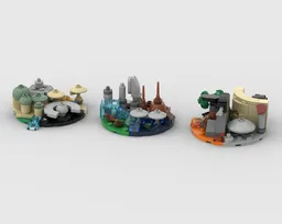 Micro Dioramas - Prequel Trilogy