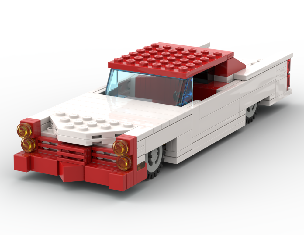 Lego Cadillac DeVille (bricks from the '90s)