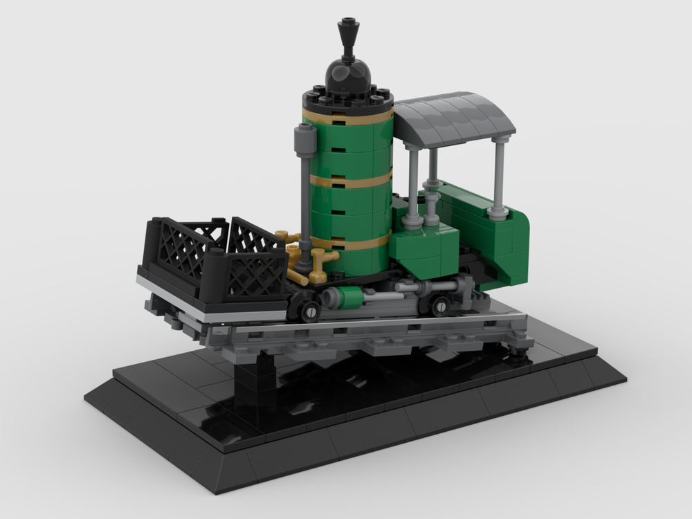 Lego Rigibahn RB H 1/2 "Lok 7"