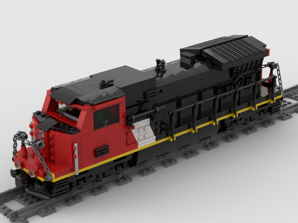 Lego Diesel-Electric Locomotive (Canadian National Railway)