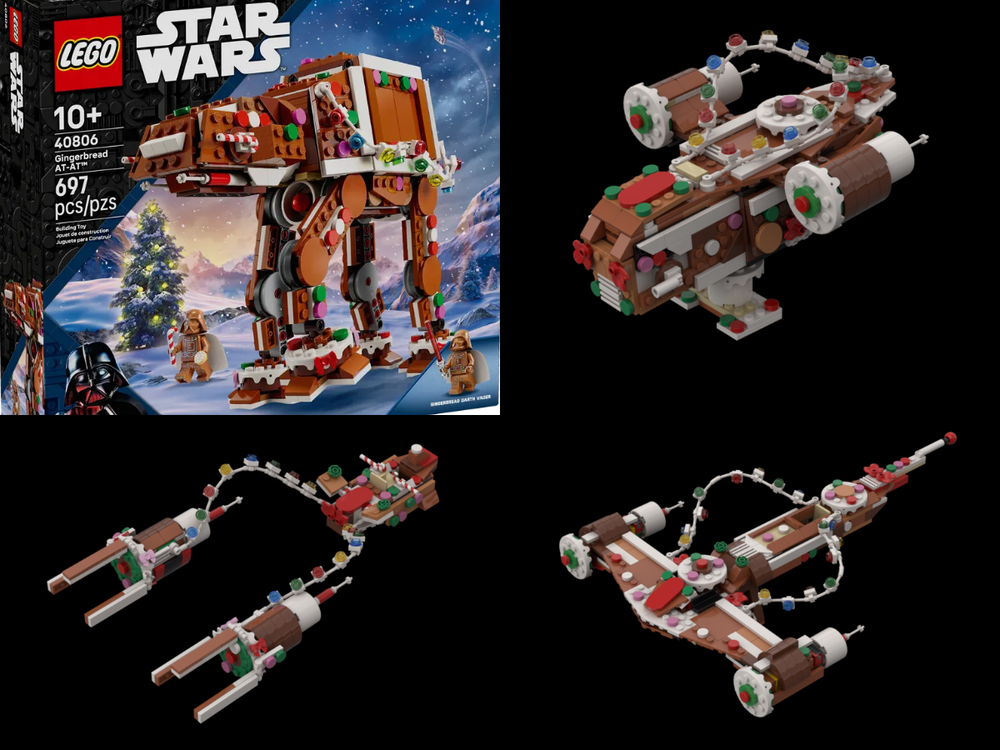 Lego 3x2 AT-AT Ginger bread