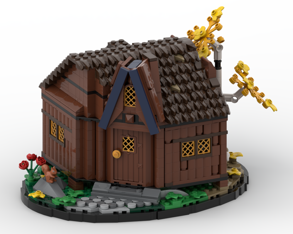 Lego Medieval Autumn Cottage