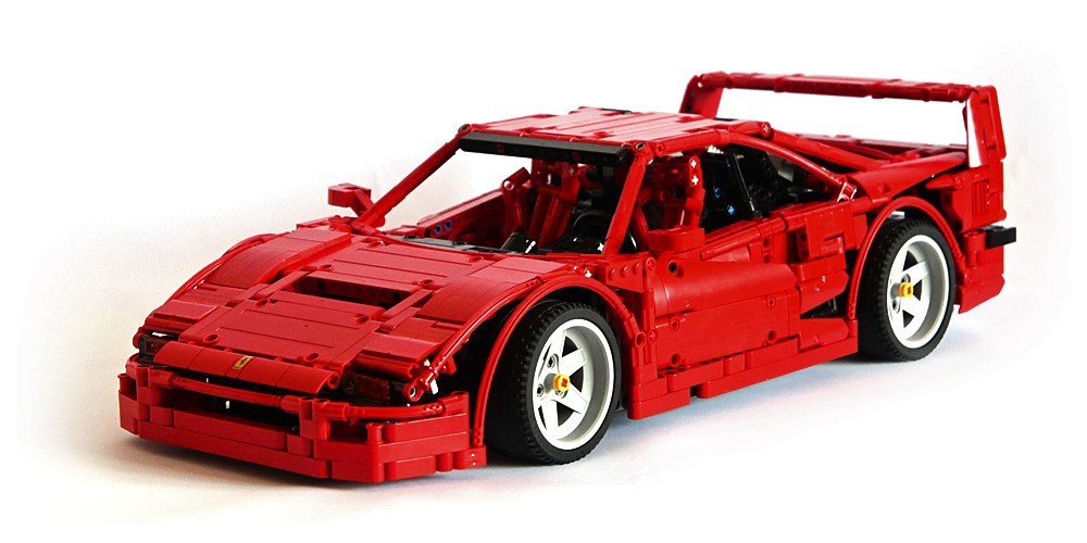 Lego FERRARI F40 Supercar 1:10 scale