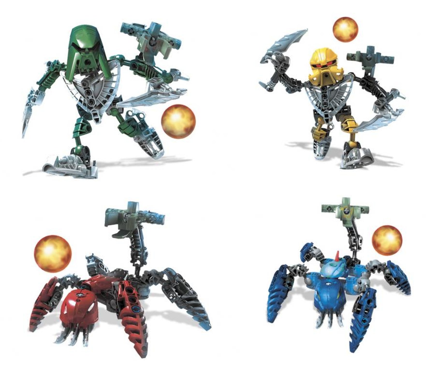 Lego Matoran of Mahri Nui Collection