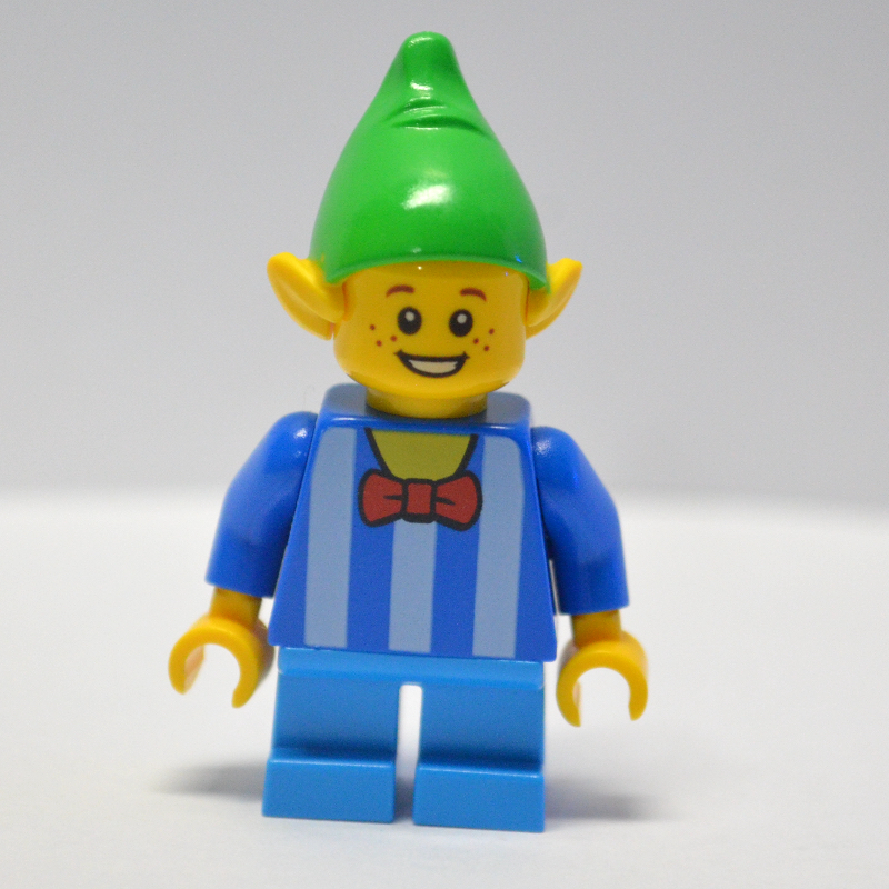 Lego Elf, Blue and White Stripes Shirt