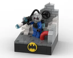 Mr. Freeze stand