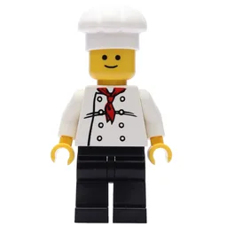 Chef - White Torso, Black Legs