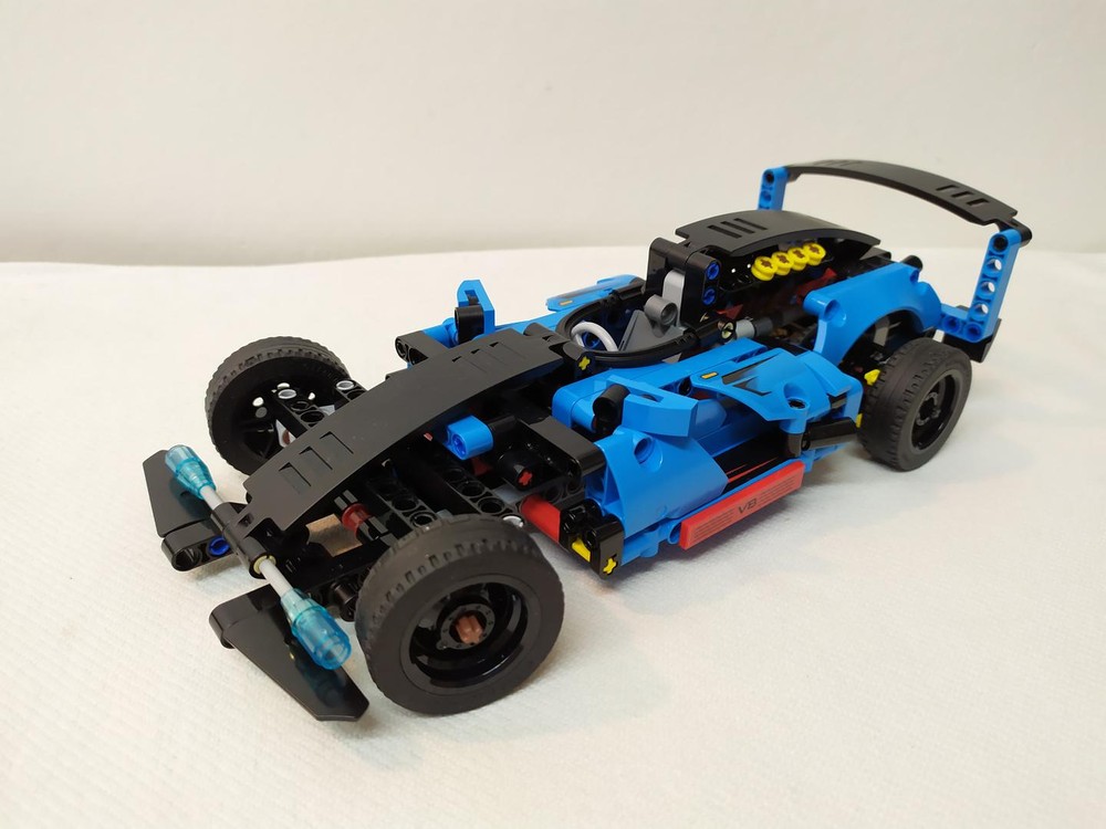 Lego 42098 C model - Racing formula