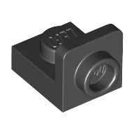 Bracket 1 x 1 - 1 x 1 Inverted / Black