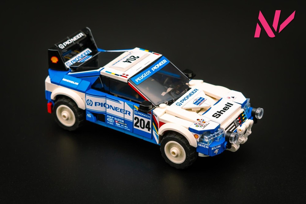 Lego Peugeot 405 T16 Grand Raid