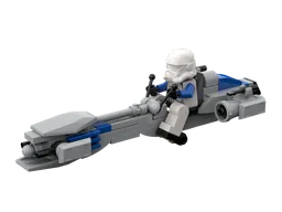 BARC speeder (501st legion) - PERFECT MINIFIG-SCALE