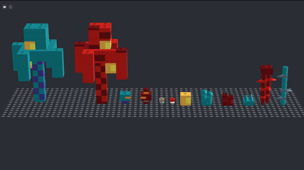 Lego Nether Plants
