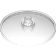 Lego Dish 4 x 4 Inverted [Radar] / Trans-Clear