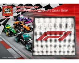 BrickFrame for LEGO Collectables - F1 Race Cars