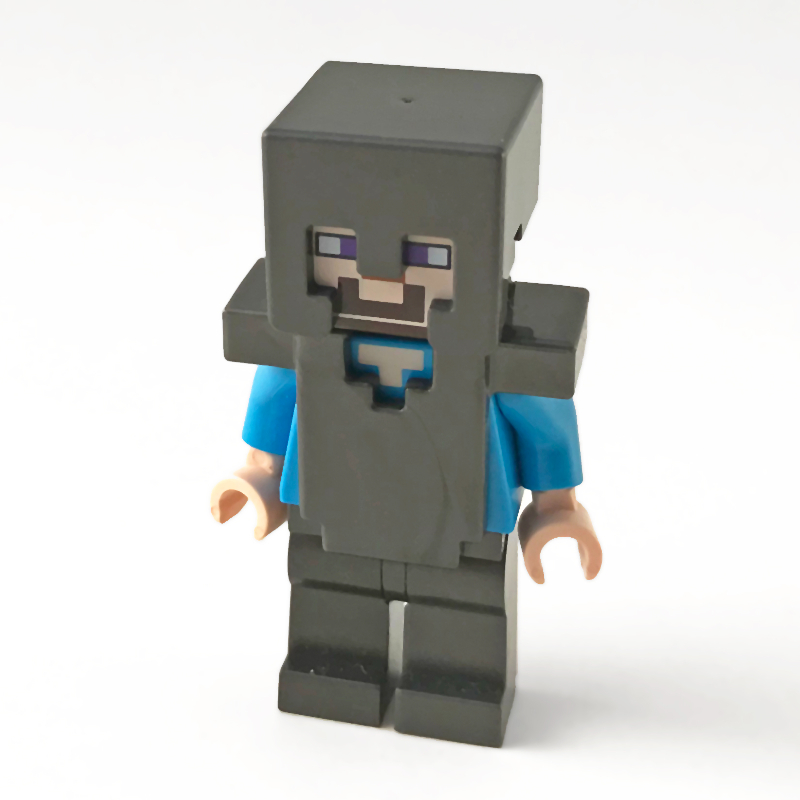 Lego Steve - Pearl Titanium Armour