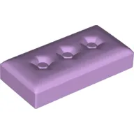 Duplo Tile 2 x 4 with Cushion Pattern / Lavender