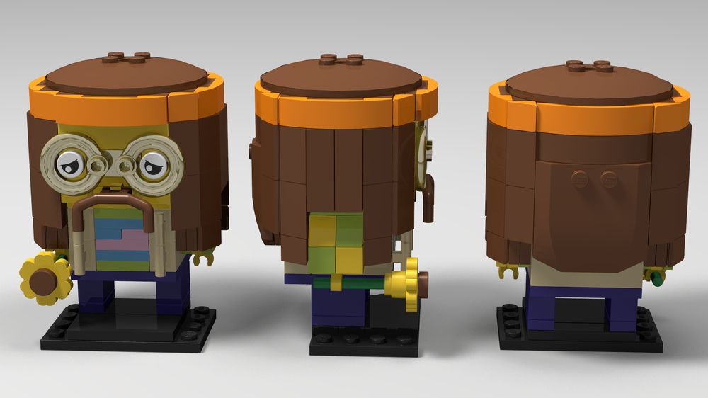 Lego Hippie Brickheadz