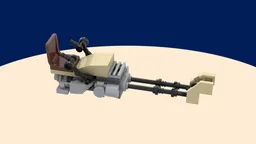 Sand People - Tusken Speeder Bike (Single Seat)