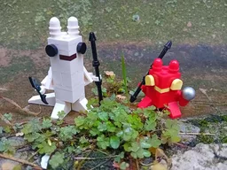 Lego Rainworld - Slugcats