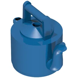 Fabuland, Equipment Teapot / Blue