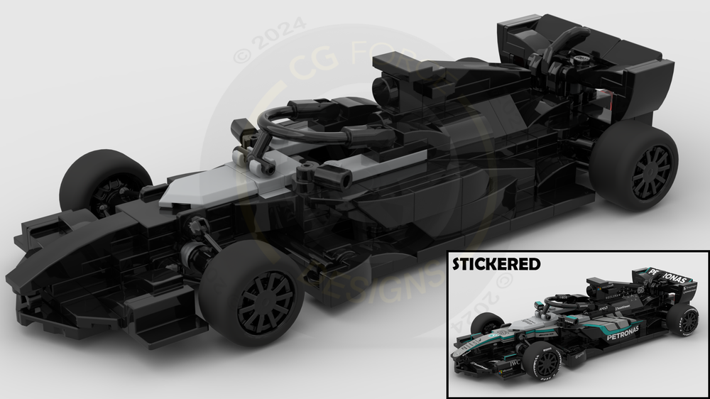 Lego F1 Mercedes W17