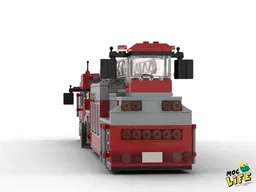 Tiller fire engine