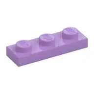 Plate 1 x 3 / Medium Lavender