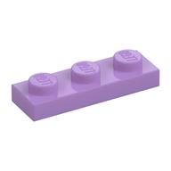 Lego Plate 1 x 3 / Medium Lavender