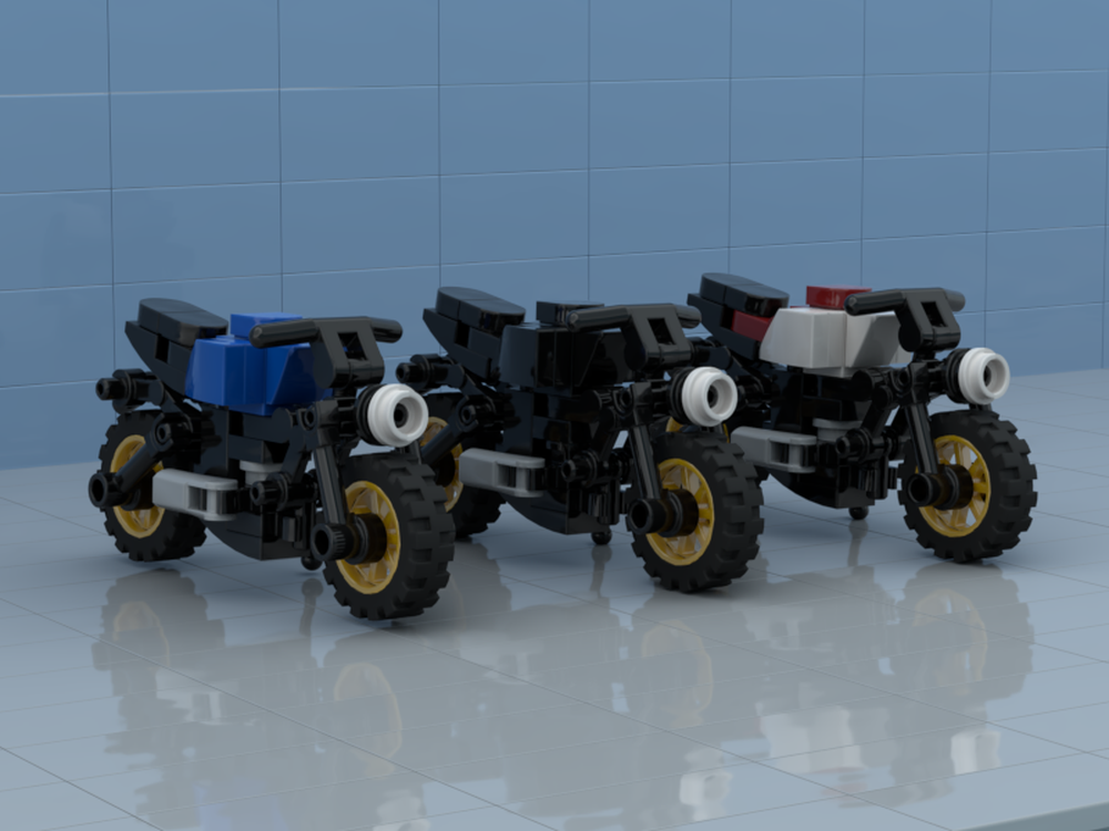 Lego Yamaha XSR900 Motorbike